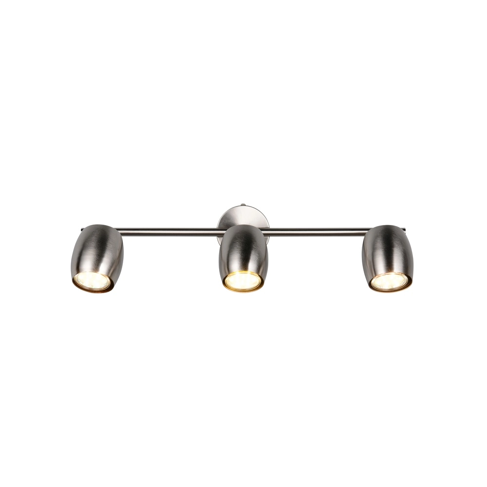 Ceiling lamp Nancy 3-light nickel Trio 4017807656985