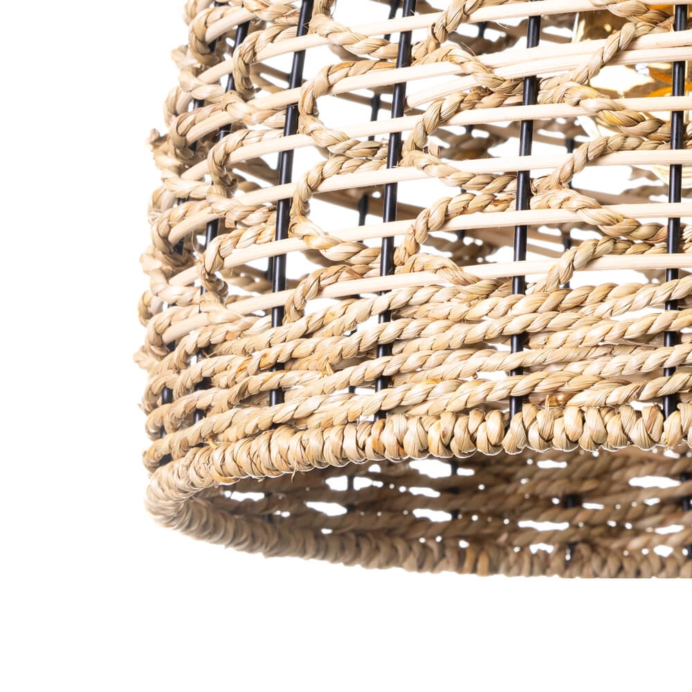 Rattan pendant lamp Lara Ø 29cm ETH 8720195307600