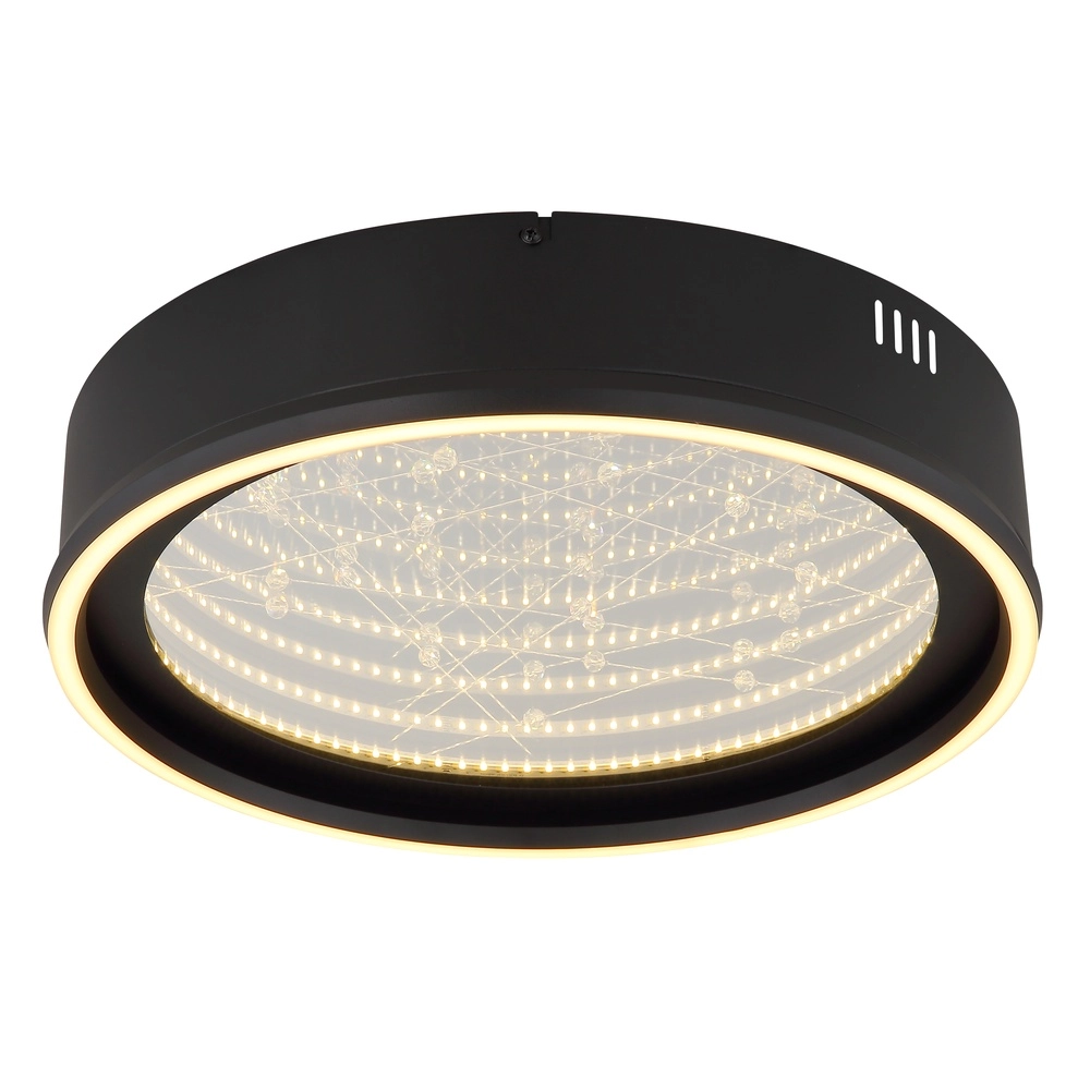 Ceiling lamp Mirrora black Ø 40cm Globo 9007371578849