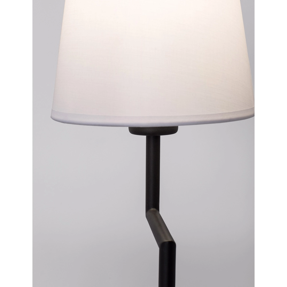 Table lamp Savona black with white hood Lyora 5212017430182