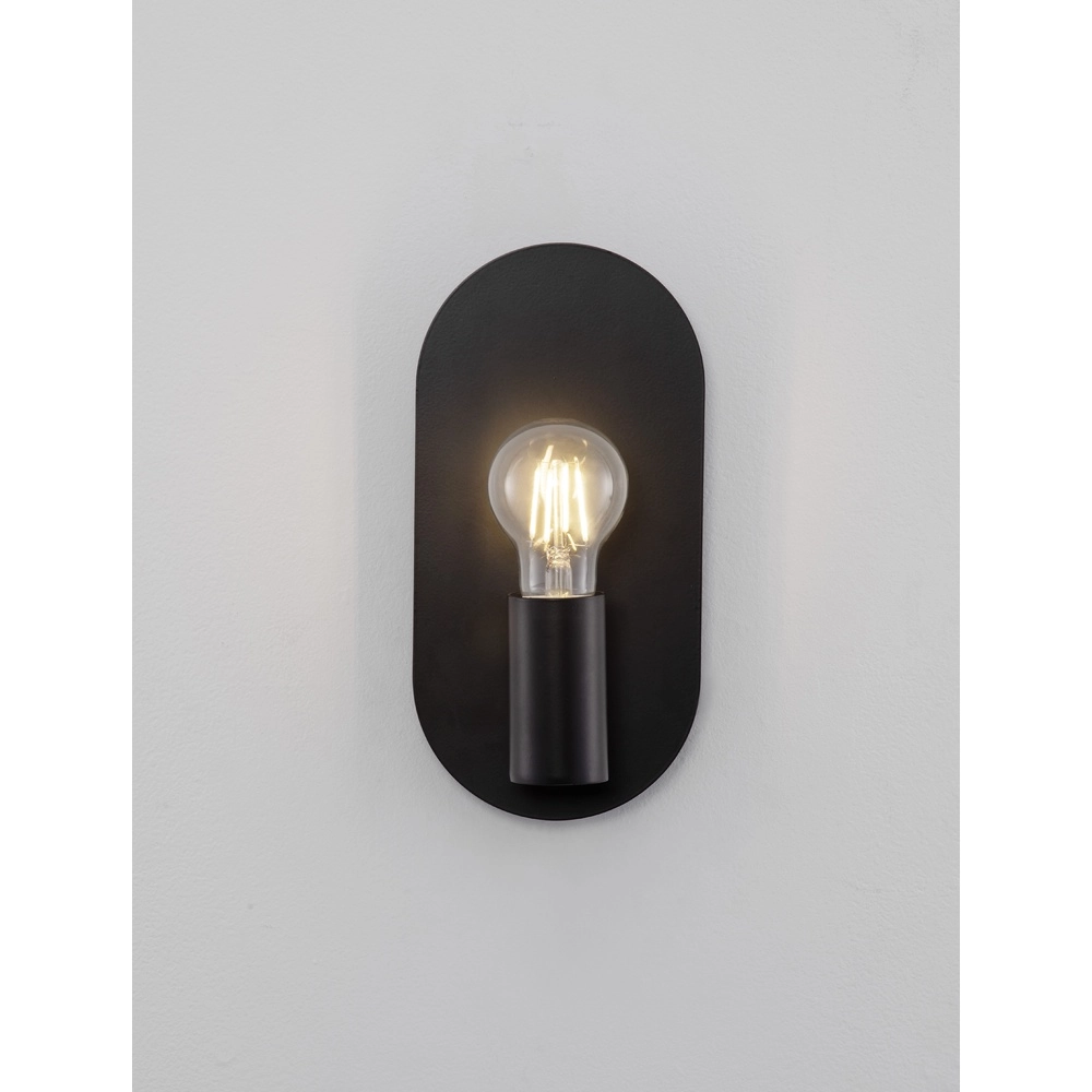 Wall lamp Royal oval black