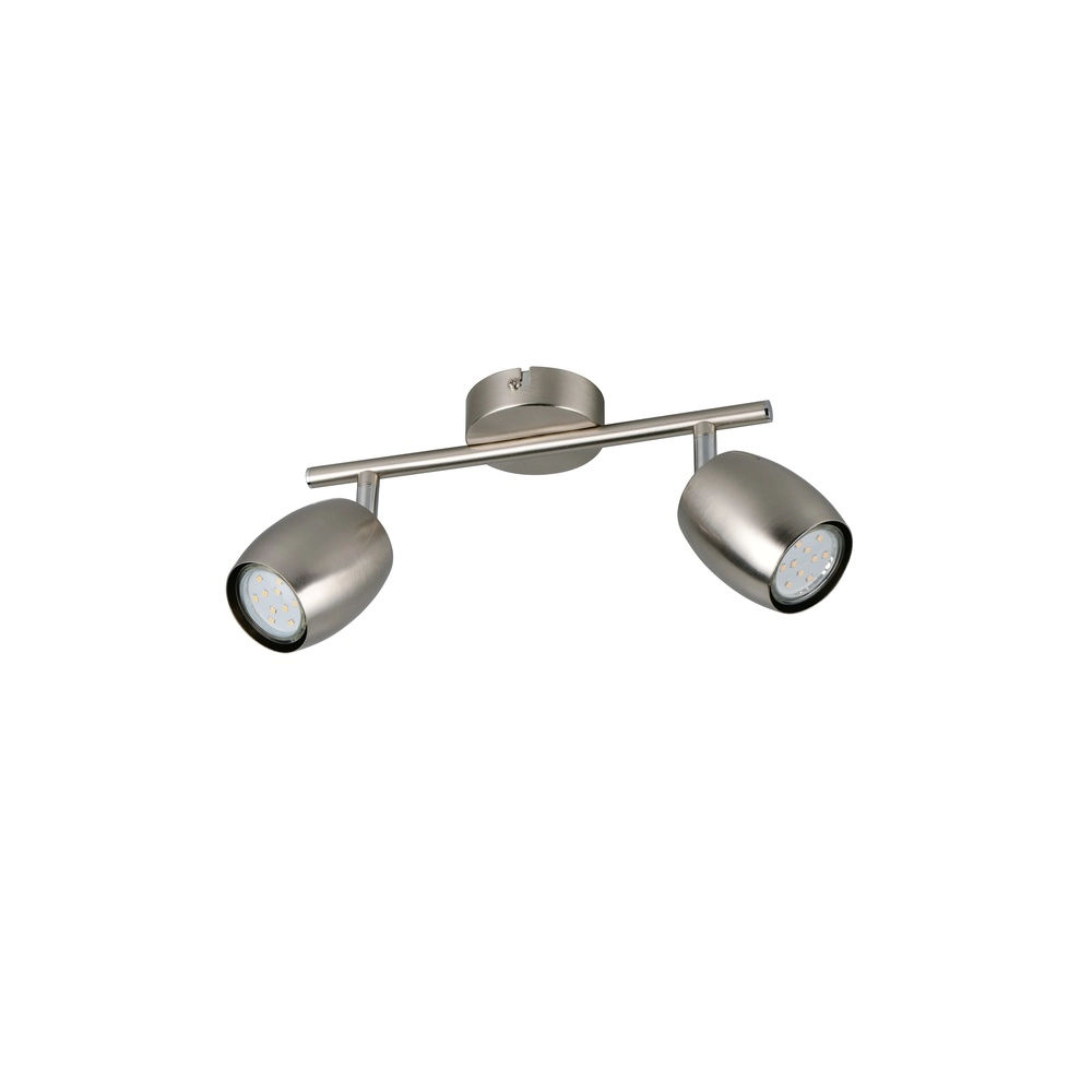 Ceiling lamp Nancy 2-light nickel Trio 4017807656688
