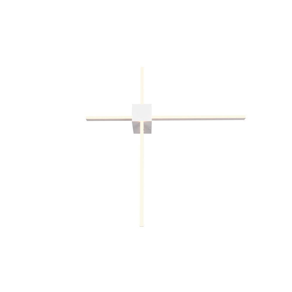 Modern wall lamp Cassino white 67,5cm Trio 4017807683240