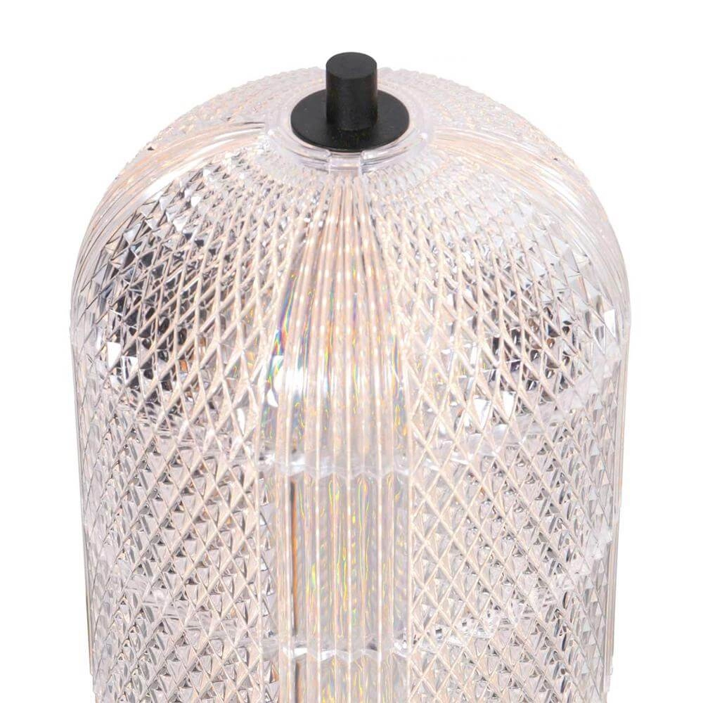 Table lamp Geripu Black with clear glass Steinhauer 8712746173789