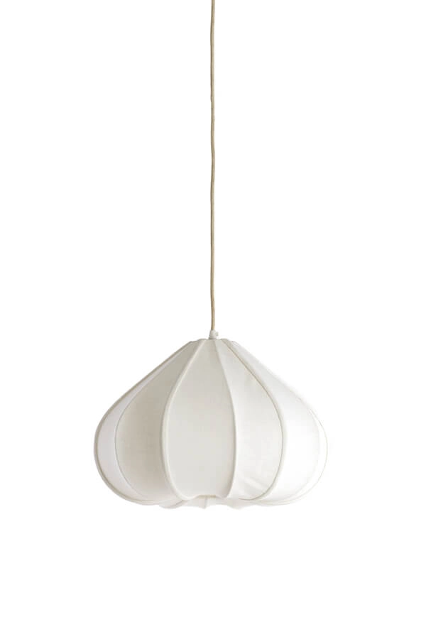 White pendant lamp Zubeda Ø 38.5cm Light & Living 8717807706616