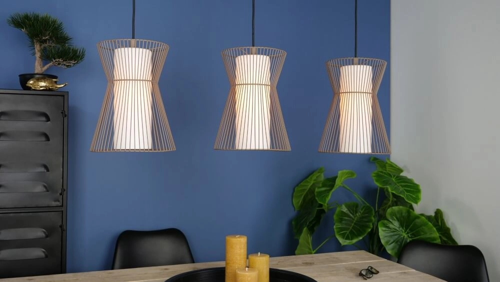 3-light hanging lamp Maseta gold Eglo 9002759996369