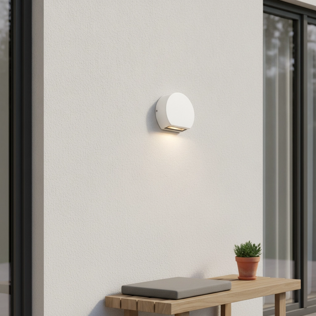 Design wall lamp Sango white