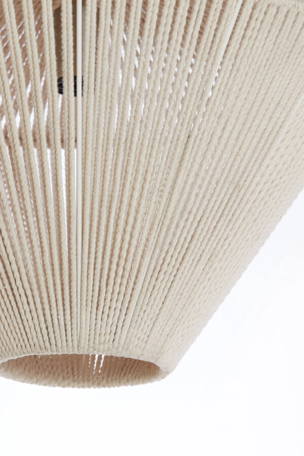 Pendant lamp japandi Felida Ø 42cm cream Light & Living 8717807694340