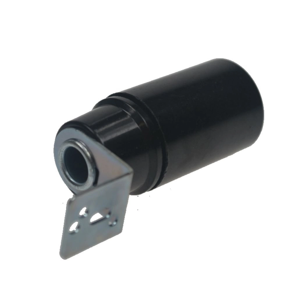 Lamp holder E14 - Base black with mounting plate Vtac 8717692021689