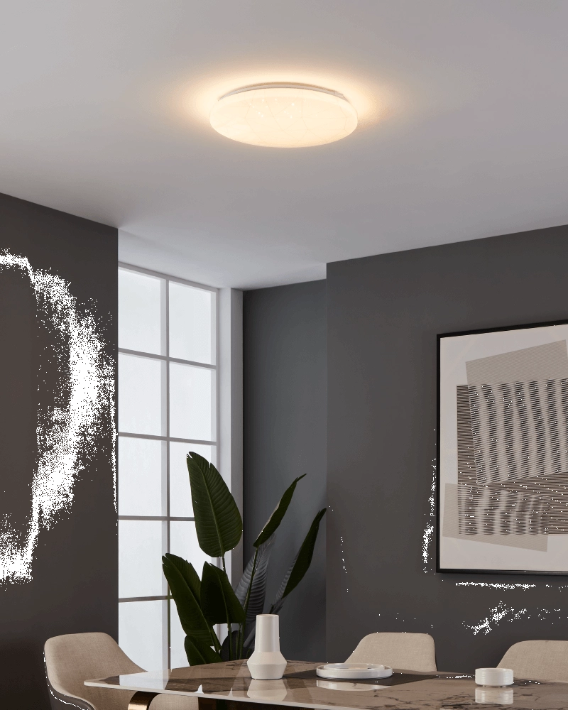 Modern ceiling lamp Rende round Eglo 9008606245093