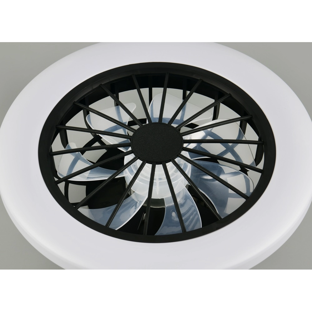 Ceiling fan Rotsund black Ø 38cm Trio 4017807693164