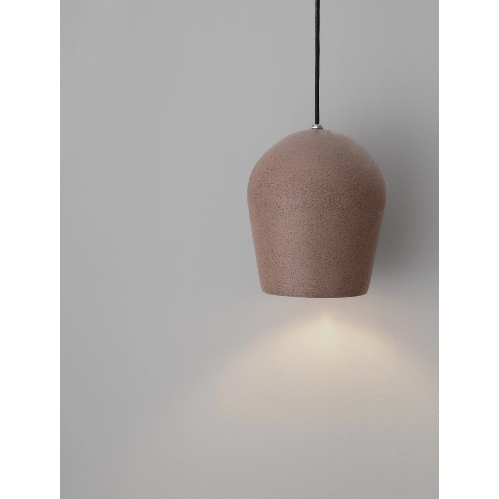 Pendant lamp Omio Ø 20cm earth brown Lyora 5212017468895