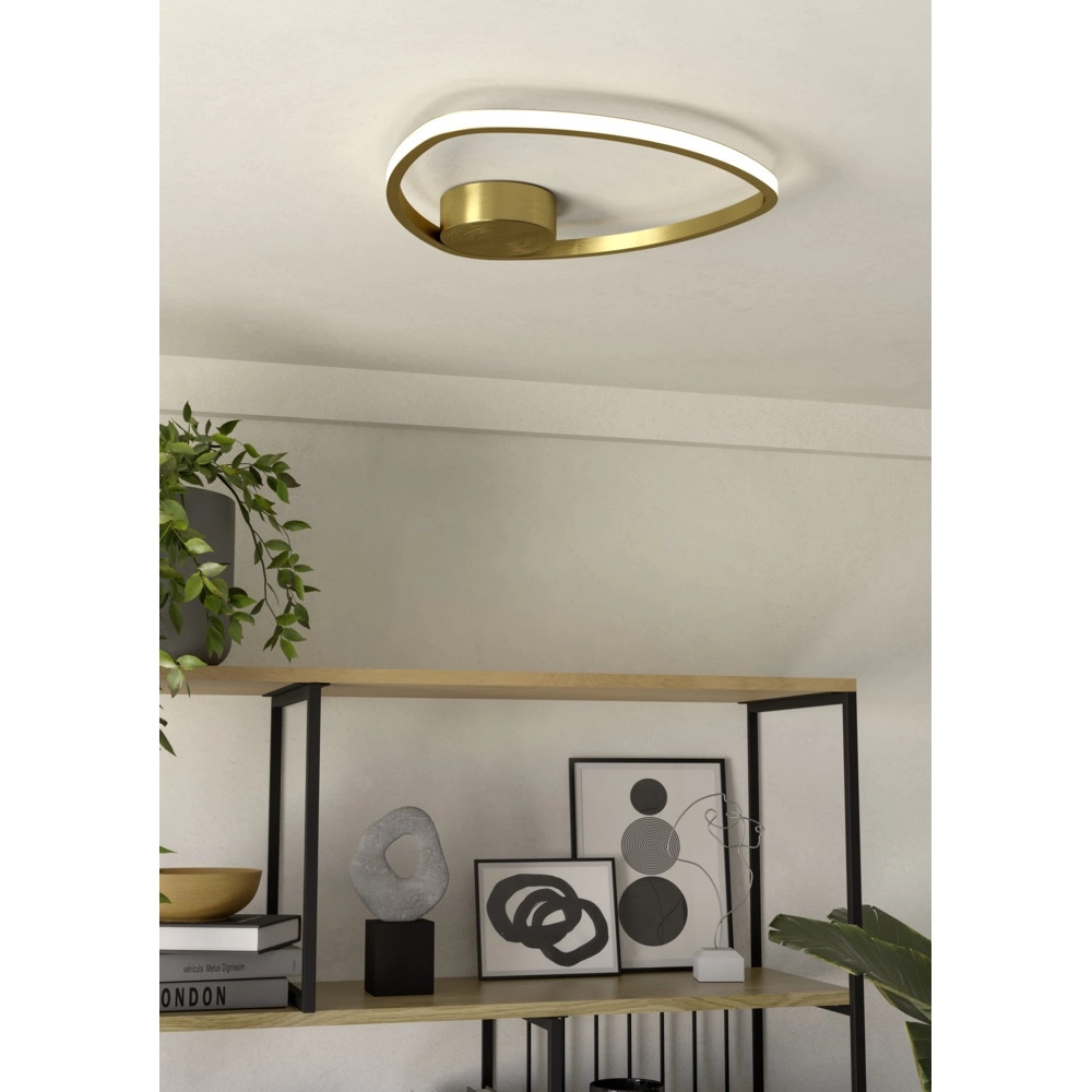 Ceiling lamp Moschella Design Gold Eglo 9008606356614