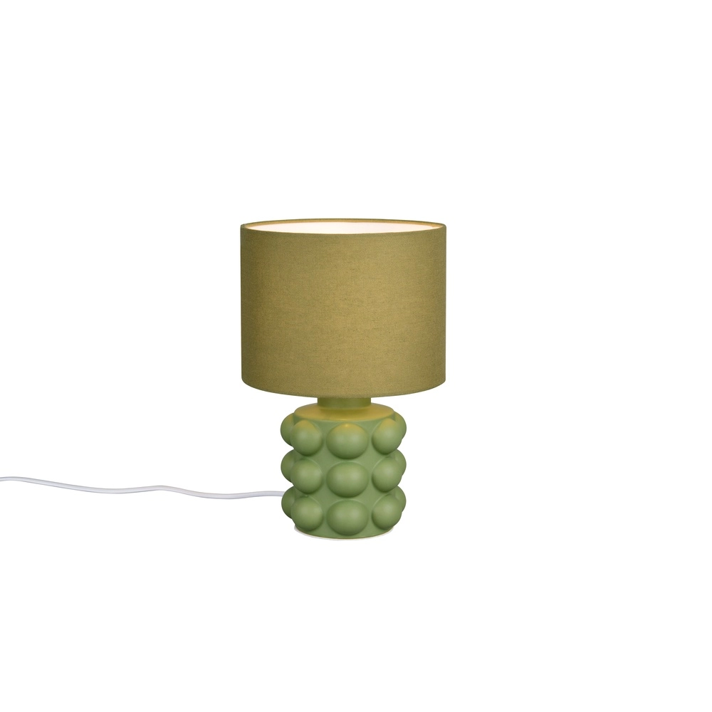 Table lamp Kate green Ø 20cm Trio 4017807662573