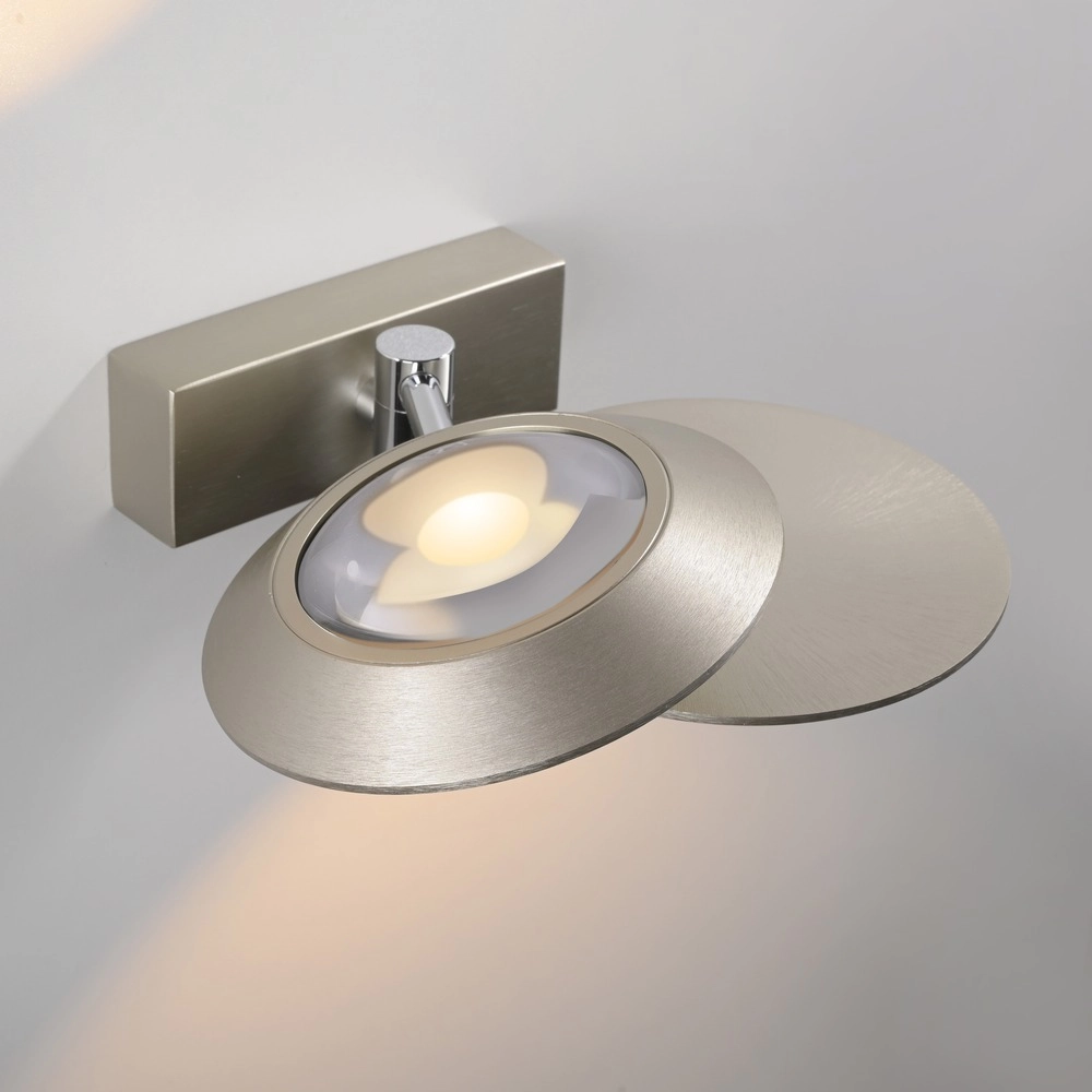 2L led wall light Pure Oculis Diamond grey Paul Neuhaus 4012248397022