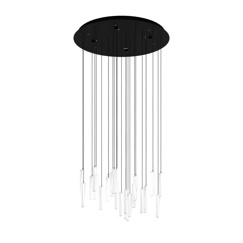 Multi pendant hanging lamp Sardenara Ø 53cm