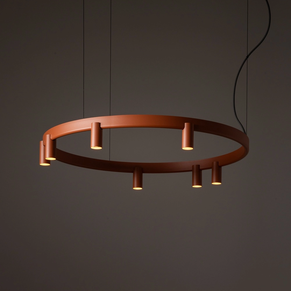 Design pendant lamp Fourty terracotta Ø 80cm