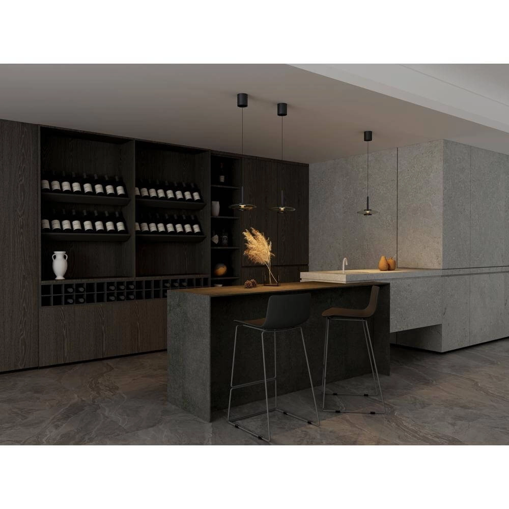Design pendant lamp Madison black Ø 22cm Artdelight 8720701102750