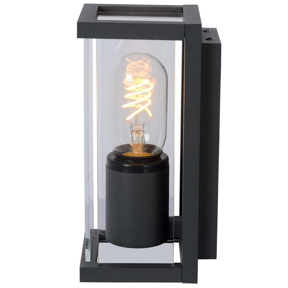 Sleek wall lamp Claire anthracite Lucide 5411212271549