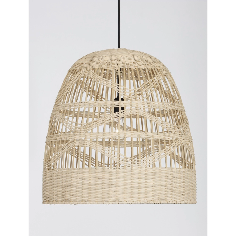Rattan pendant lamp Marlo Ø 46cm Lyora 5212017438836