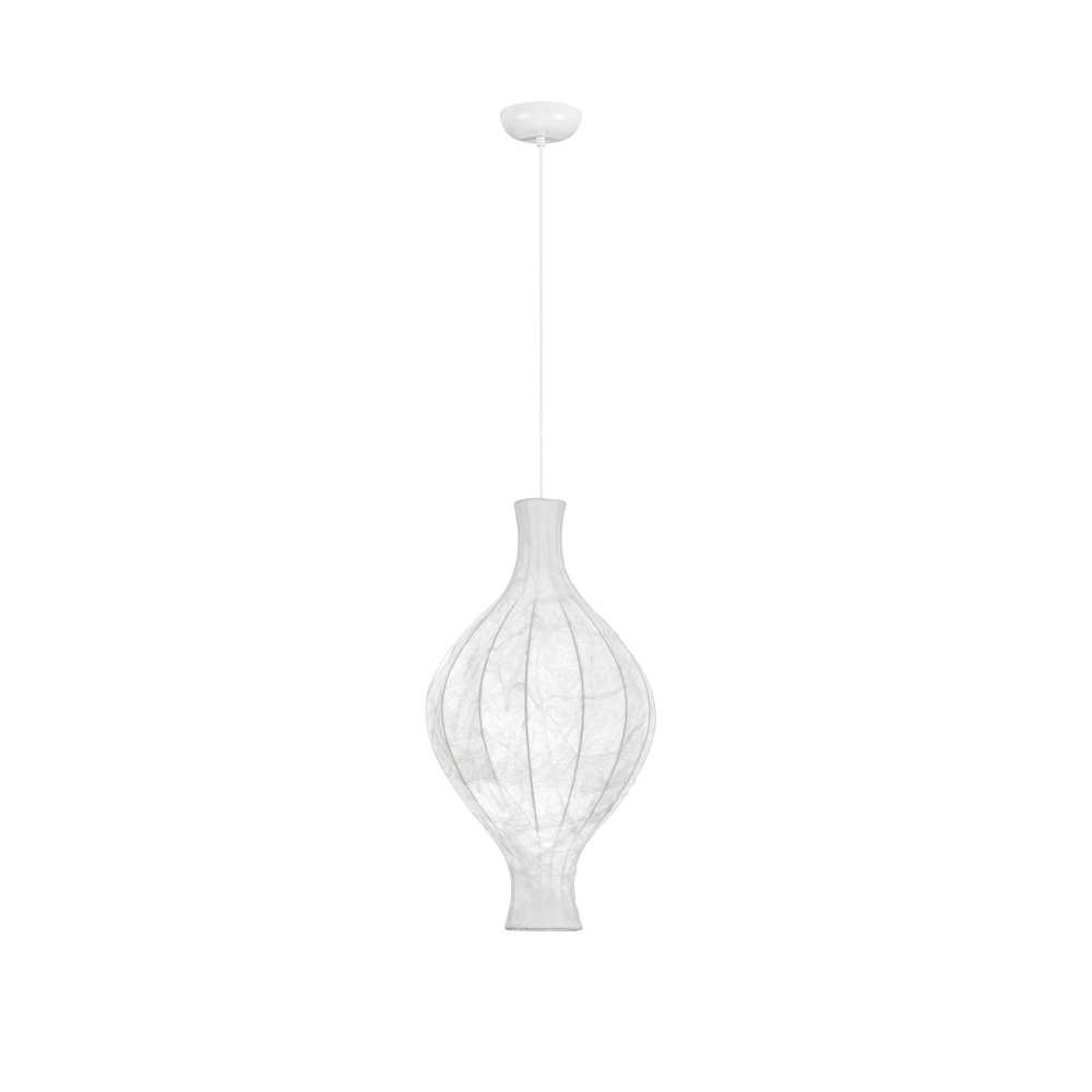 White pendant lamp Seda Ø 35cm Lyora 5212017477866