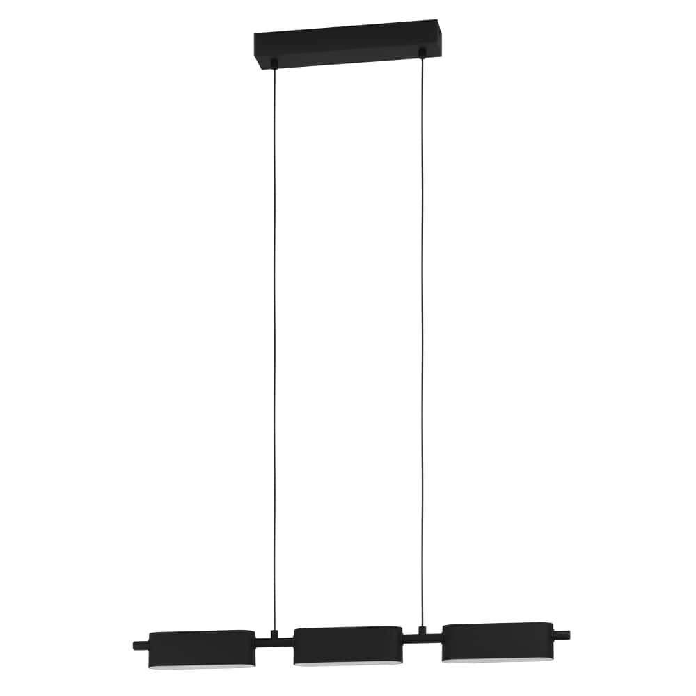 Black hanging lamp Rovira
