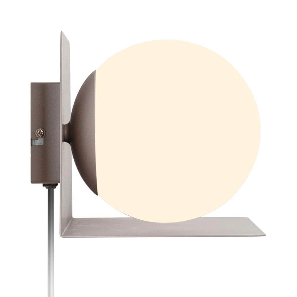 Wall lamp with sphere Lilibeth brown Nordlux 5704924016004