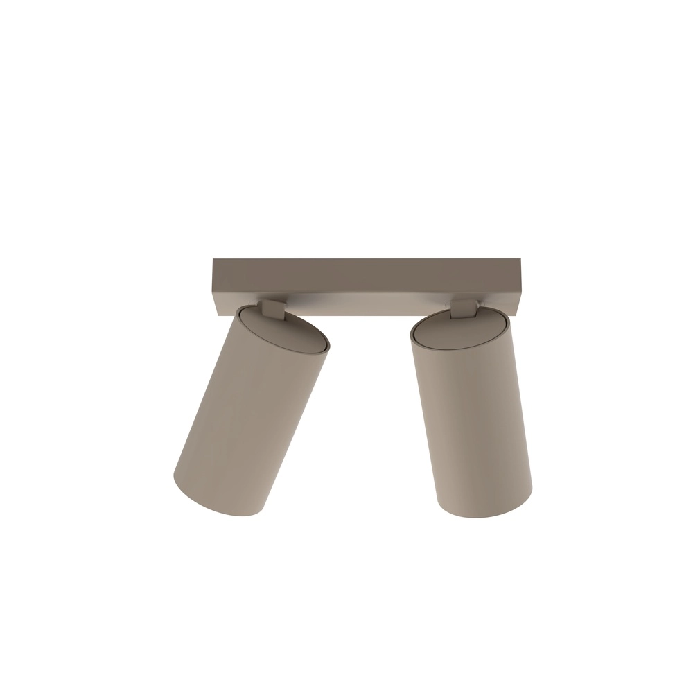 Double surface-mounted spot Mono sand brown Lyora 5903139125369