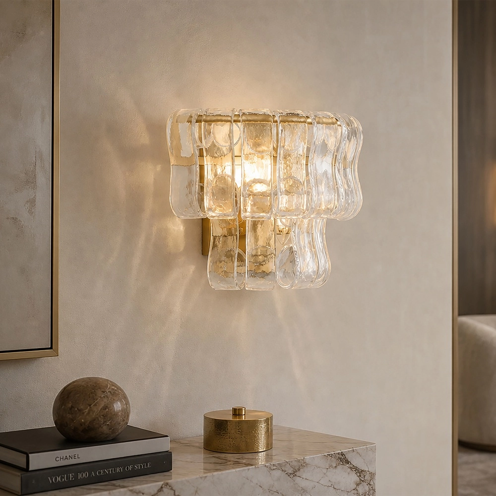 Wall lamp Bowlight Gold