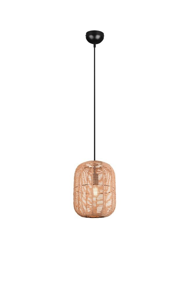 Rattan pendant lamp Runa Ø 25cm Trio 4017807476781