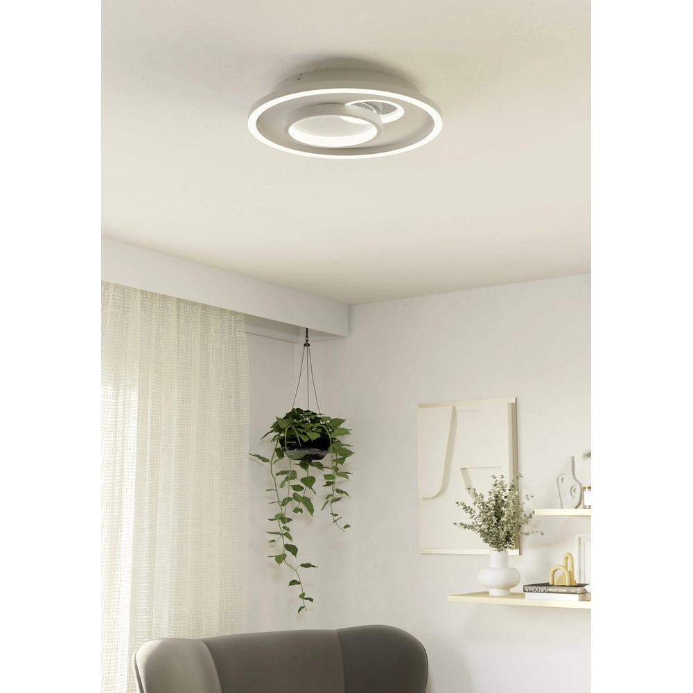 Design ceiling lamp Tiriolo LED - white - Ø 38cm Eglo 9008606316366