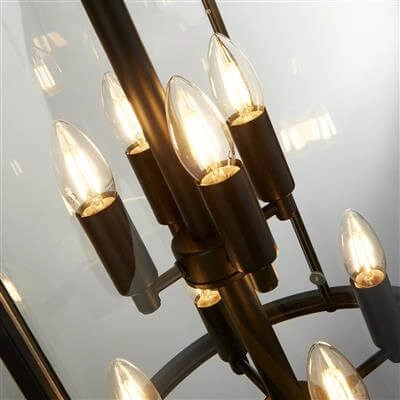 Pendant lamp Lantern Grande Candle Searchlight 5053423187853