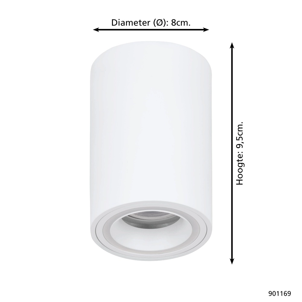 Zigbee surface-mounted spot Carosso-Z white Eglo 9008606312917