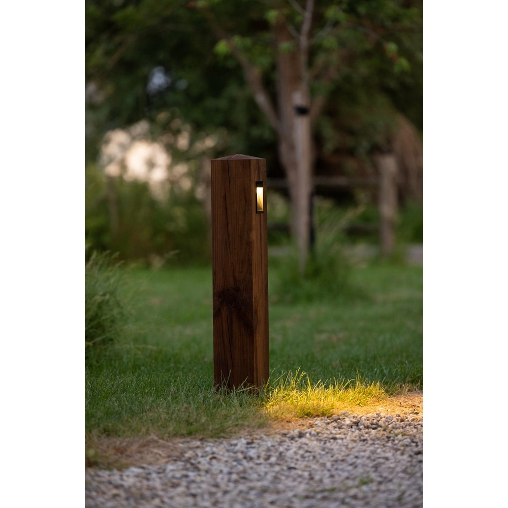 Wooden pad lamp Torre 100 Oak - 10x10x90cm - 2700K Timberlab 8716803514553