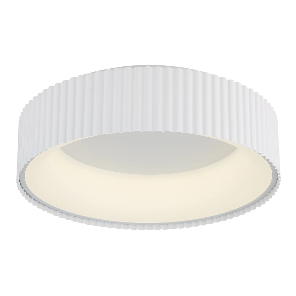 Ceiling lamp Kemp white Ø 46cm Globo 9007371578269