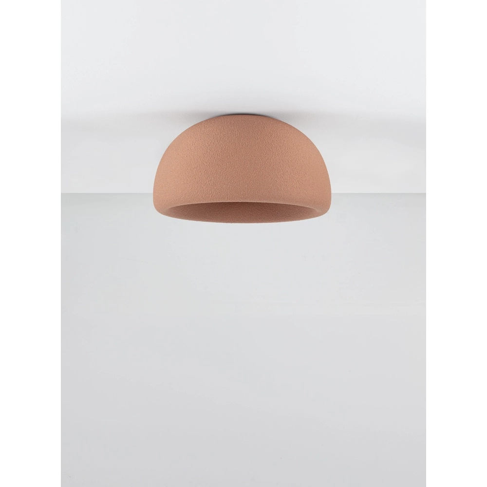 Modern ceiling lamp Davo terracotta Ø 43cm Lyora 5212017495709