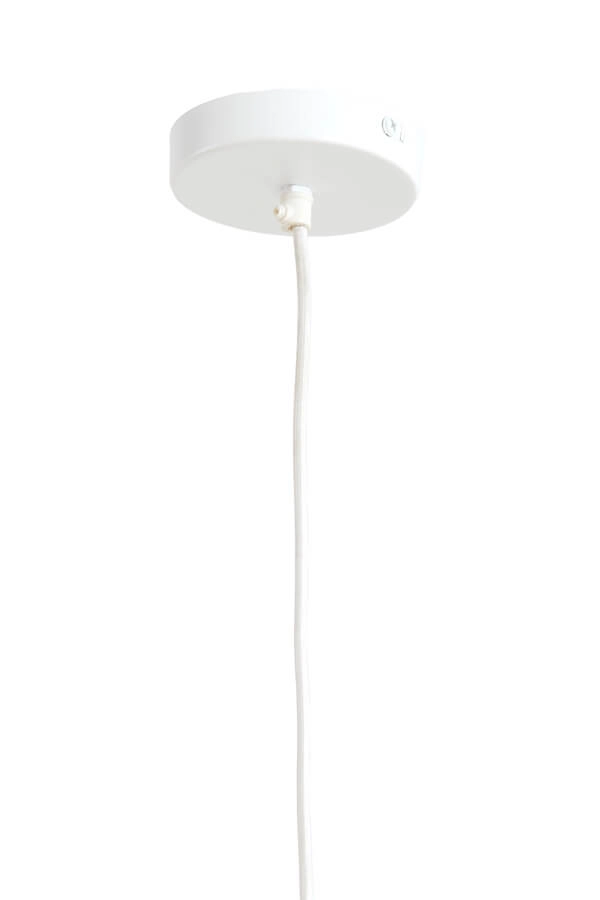 White pendant lamp Lonia 53cm Light & Living 8717807743147