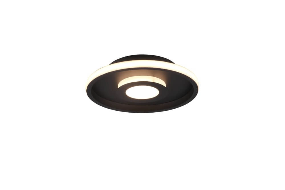 Ceiling lamp Ascari 30cm black Trio 4017807508512