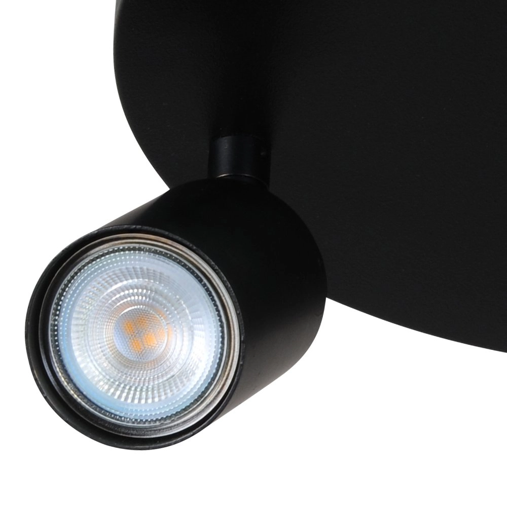 Black ceiling lamp Bounce with spotlights Masterlight 8718121209968