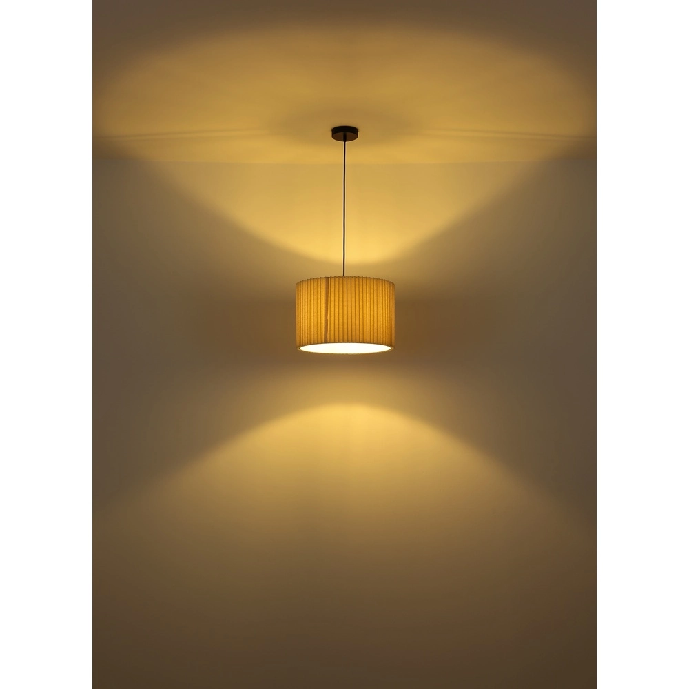 Pendant lamp Page Ø 38cm white with black Globo 9007371533596