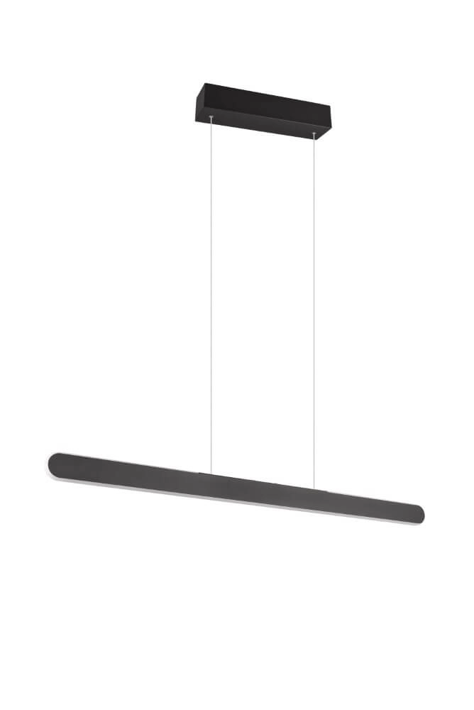 Unique pendant lamp Helios black Trio 4017807597950