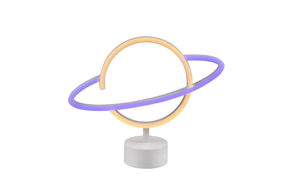 Neon children's lamp Planet