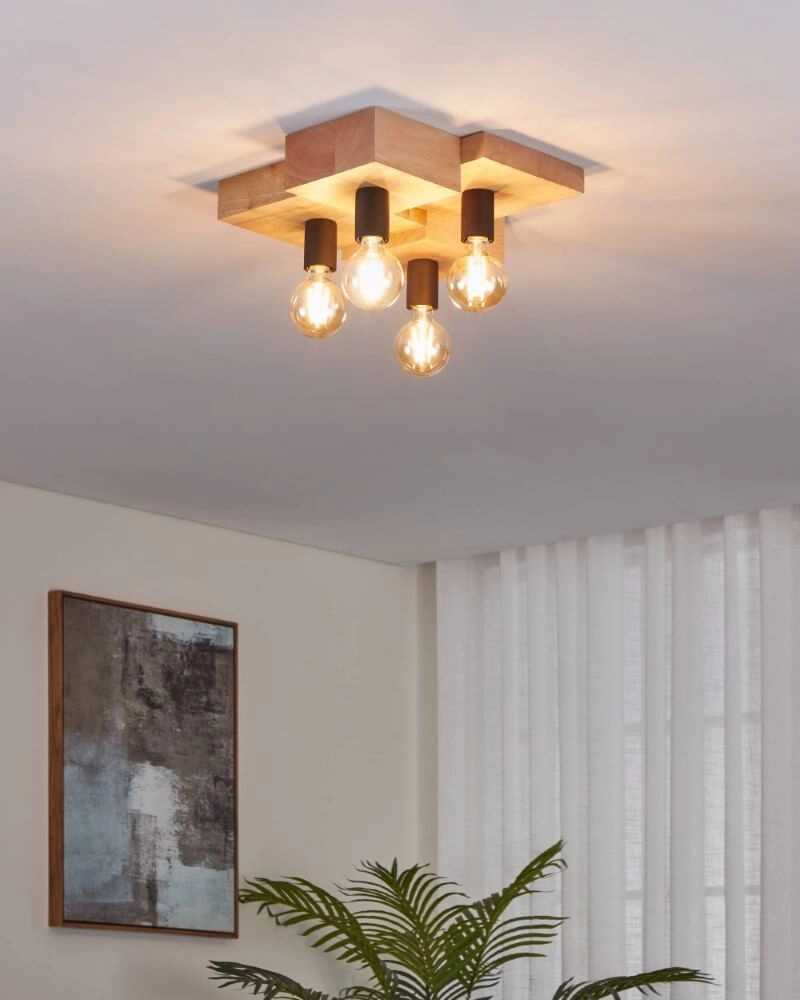 4-light ceiling lamp Halkin design Eglo 9002759437985