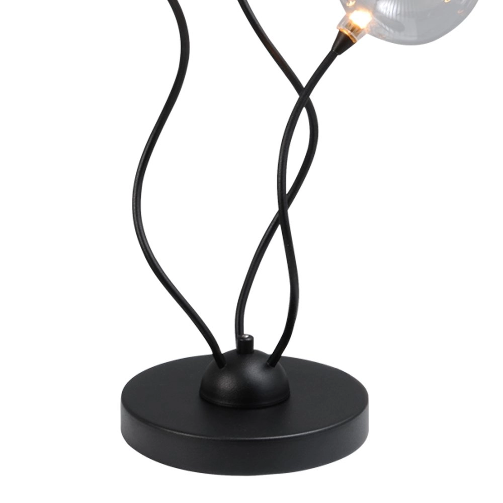 LED table lamp Gio 3-light black Masterlight 8718121182117