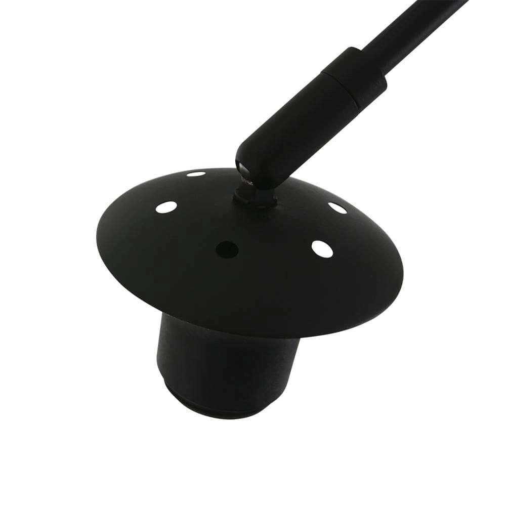 Wall lamp Sparkled Light black with straw shade Steinhauer 8712746171778