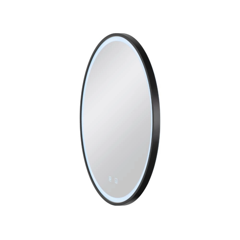 Mirror wall lamp Trukko Black - Ø 60cm SLV 4024163274760