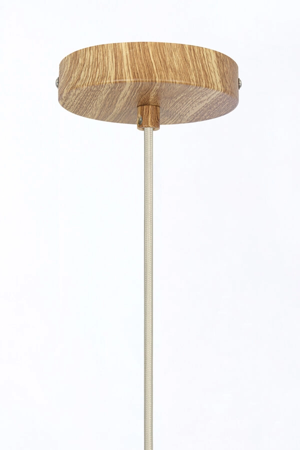 Pendant lamp Dania light wood print Ø 27.5cm Light & Living 8717807743369