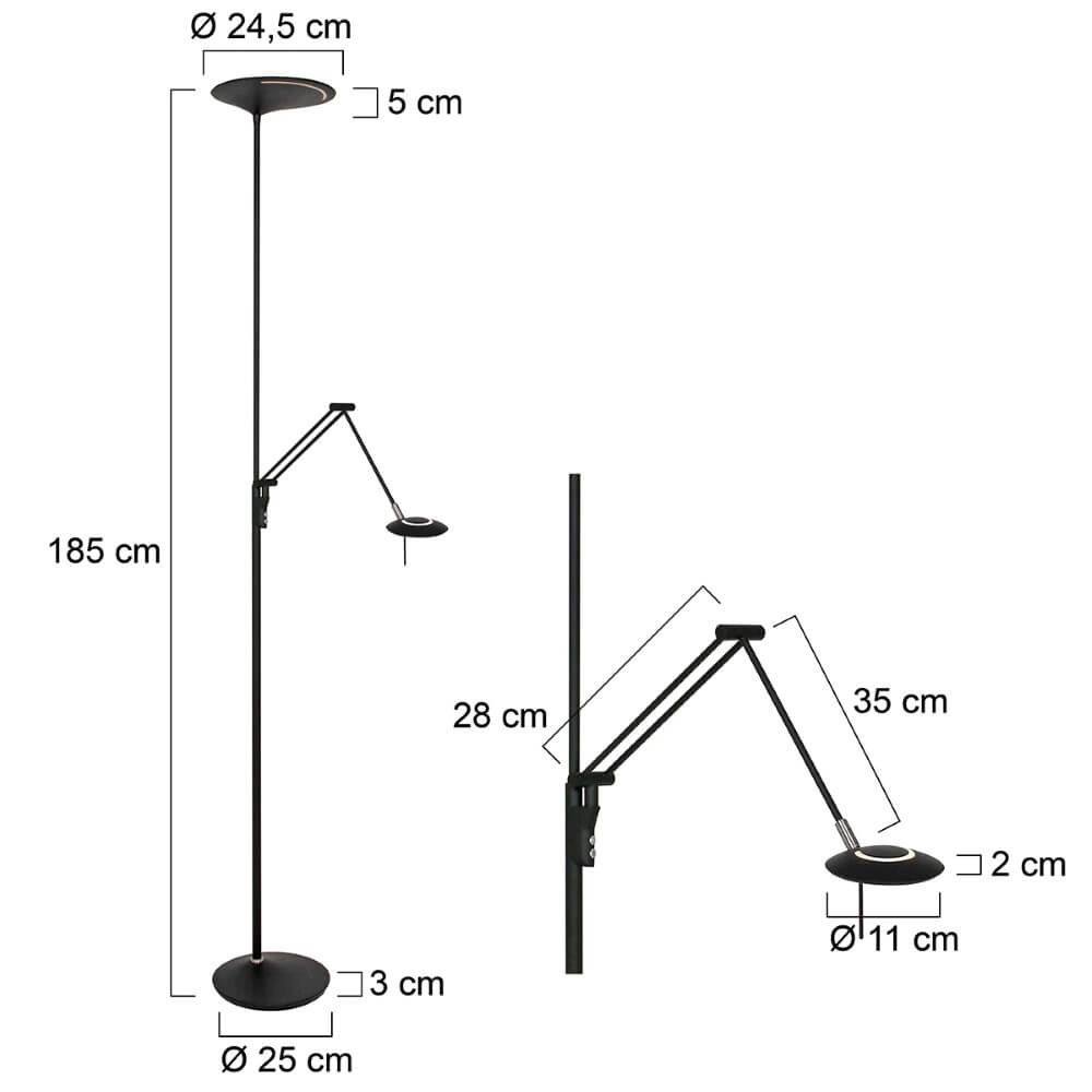 Floor lamp Zodiac LED Steinhauer 8712746127249