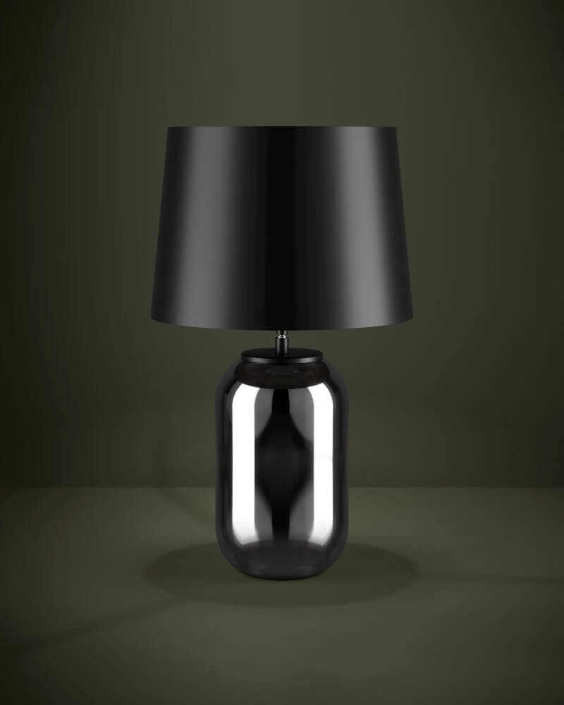 Chic table lamp Cuite with black hood Stars of Light 9008606221240