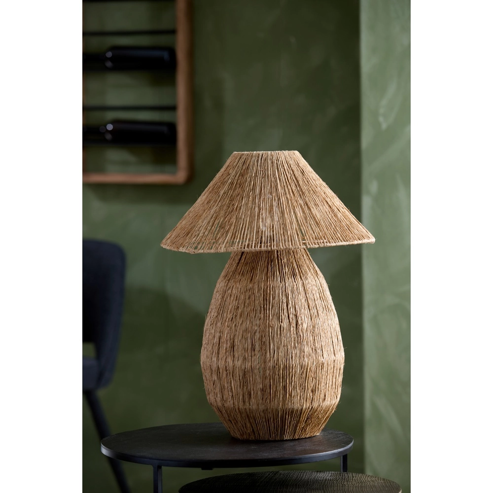 Jute table lamp Maruva Ø 40cm shade Light & Living 8717807836696